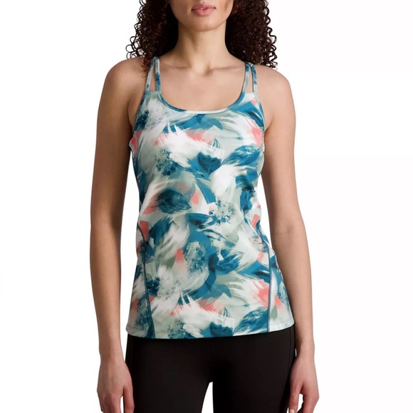 Gaiam Woman’s Dragonfly Shine Bra Tank. Size XS. Emerson Print. OM-DRI - Picture 1 of 16